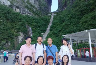 張家界康輝旅游7月份接待分享，好品質(zhì)，看的見，康輝品質(zhì)游！